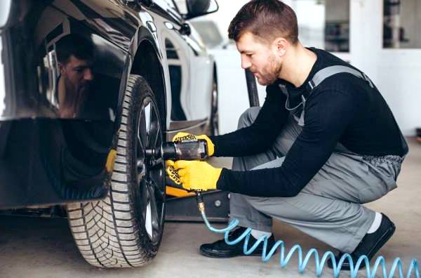 car tyre repair service in Dubai